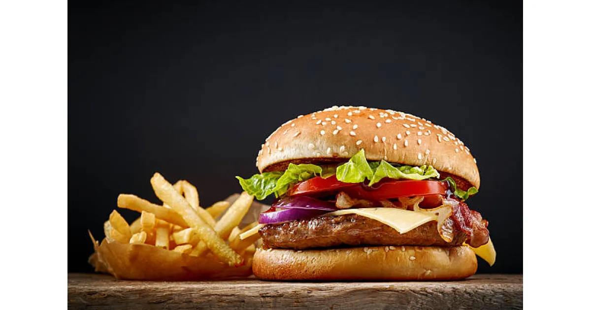 Burguer and chips BIGY